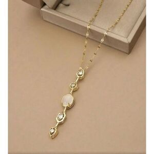 Modern CZ Necklace